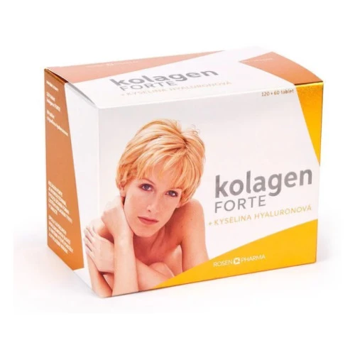 ROSEN Kolagén forte 120 tabliet + 60 tabliet kyselina hyalurónová