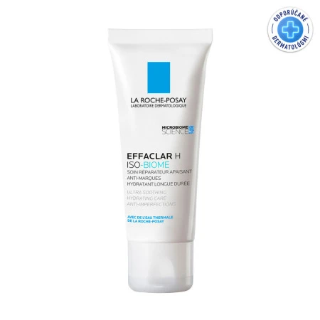 LA ROCHE-POSAY Effaclar h iso-biome krém proti nedokonalostiam 40 ml