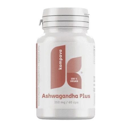 KOMPAVA Ashwagandha plus 60 kapsúl