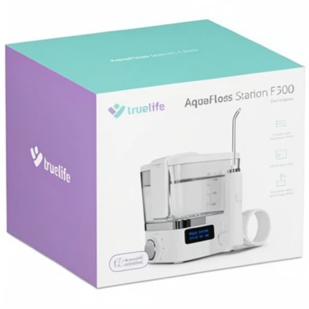 TRUELIFE Aquafloss station F300 ústna sprcha s nádržkou biela 600 ml 1 x 1 ks