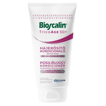 BIOSCALIN TricoAge 50+ posilňujúci kondicionér na podporu hustoty vlasov 150 ml