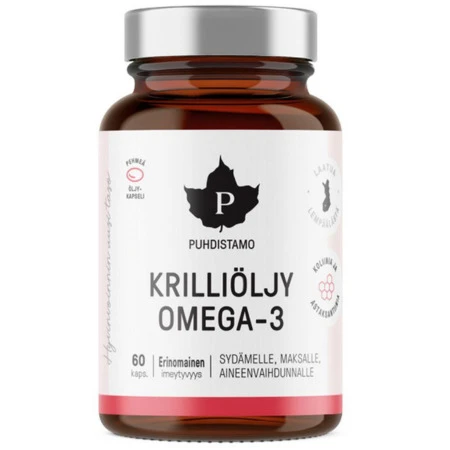 PUHDISTAMO Super omega 3 60 kapsúl