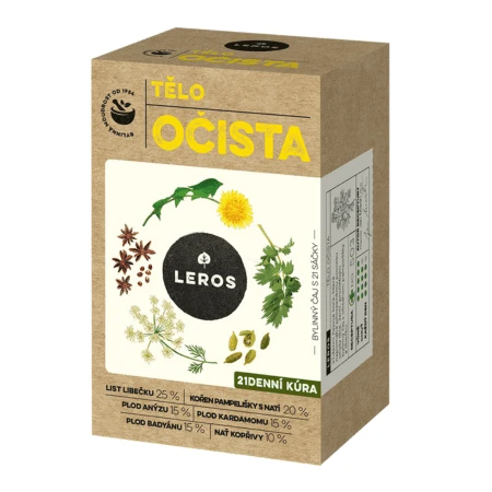 LEROS Očista telo 21 x 1,8 g