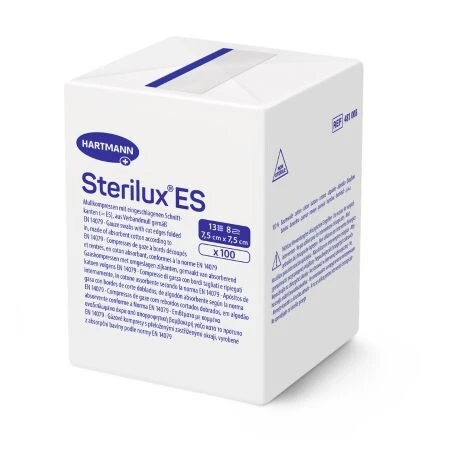 Sterilux ES nesterilny 7,5x7,5cm 13vl. 100ks
