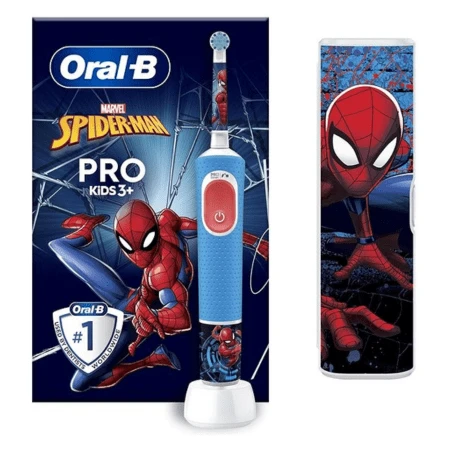 ORAL-B Pro kids 3+ spiderman s puzdrom 1 ks