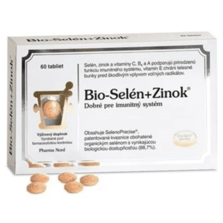 PHARMA NORD Bio selén zinok 60 tabliet