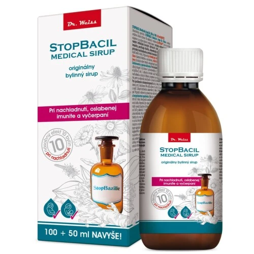 DR. WEISS Stopbacil medical sirup 150 ml