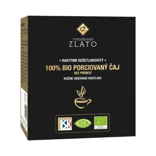 TVRDOŠOVSKÉ ZLATO rakytnik 100% bio porciovaný čaj 20 x 3 g
