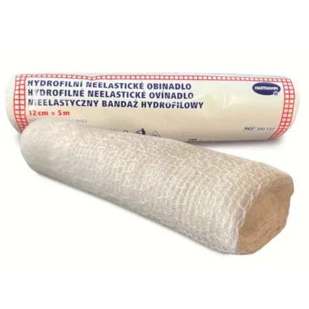 Ovínadlo hydrofilné neelastické nesterilné 12 cm x 5 m 1 x 1 ks