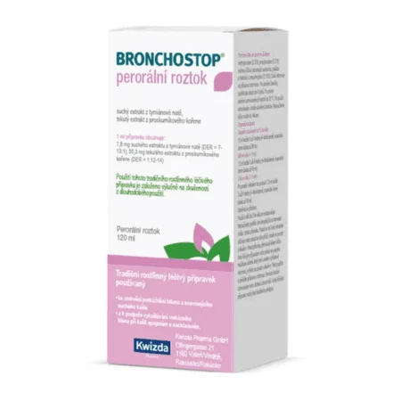 BRONCHOSTOP Perorálny roztok 120 ml