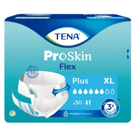 TENA Flex plus XL inkontinenčné nohavičky 30 ks