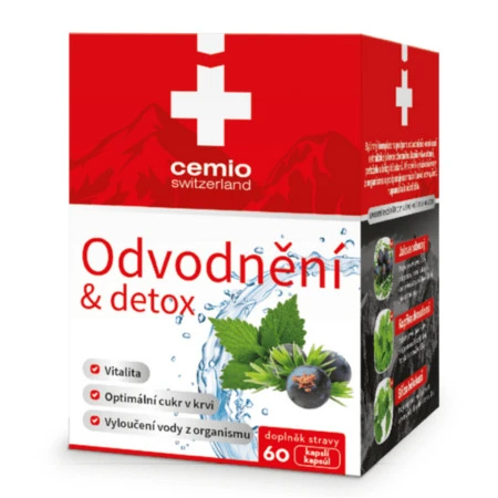 CEMIO Odvodnenie & detox 60 kapsúl
