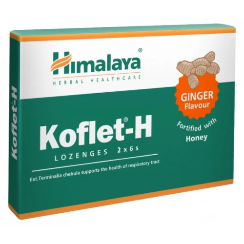 HIMALAYA Koflet-H ginger 12 pastiliek