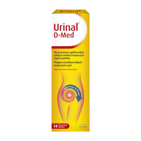 URINAL D-Med 14 šumivých tabliet