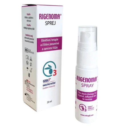 RIGENOMA Sprej na rany hojenie poranenej kože s Ozoile 20 ml