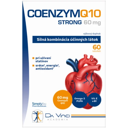 SIMPLY YOU Coenzym Q10 strong 60mg da vinci academia 60 kapsúl