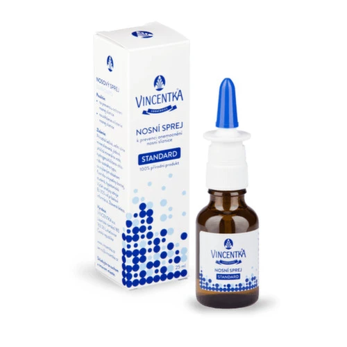 VINCENTKA Nosový sprej štandard 25 ml