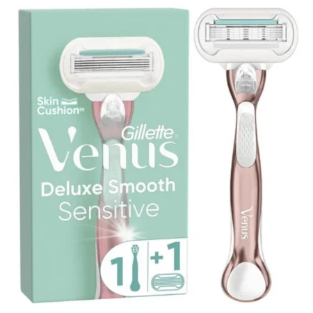 GILLETTE Venus deluxe smooth sensitive rosegold set