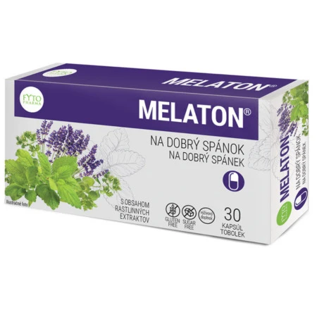 FYTO Melaton na dobrý spánok 30 kapsúl