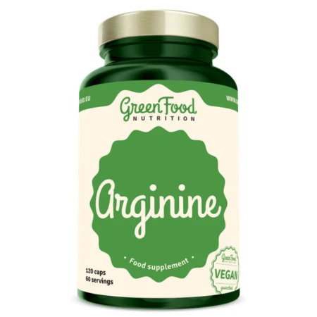 GREENFOOD Arginine 120 kapsúl