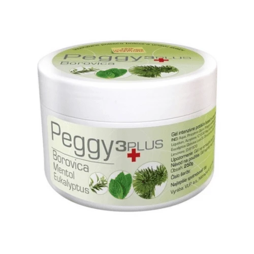 PEGGY 3plus borovica gél 250 g