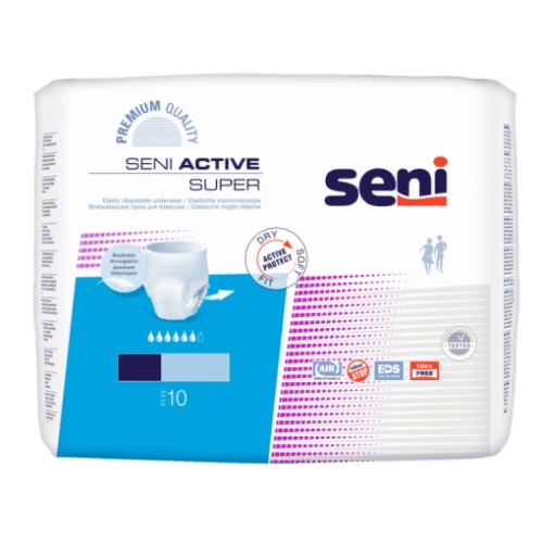 SENI Active super extra large navliekacie nohavičky 10 kusov