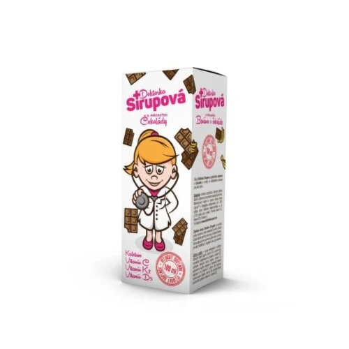 DOKTORKA SIRUPOVÁ Kalciový sirup čokoláda 100 ml
