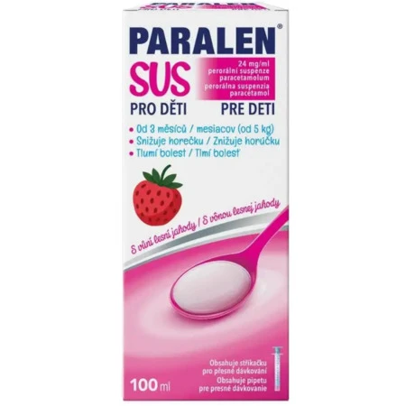 PARALEN SUS Pre deti suspenzia 100 ml