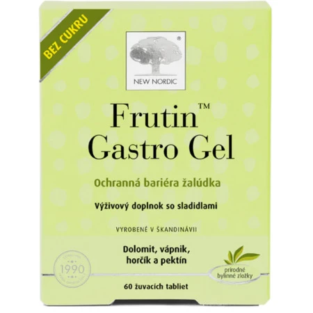 NEW NORDIC Frutin gastro gel 60 tabliet
