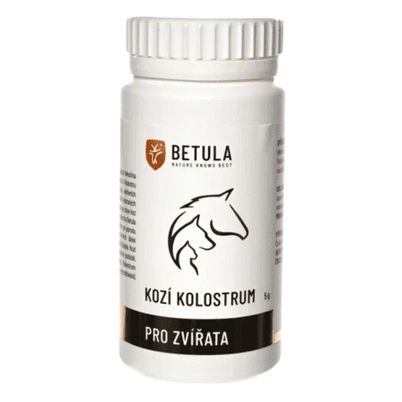 BETULA Kozie kolostrum pre zvieratá prášok 10 g