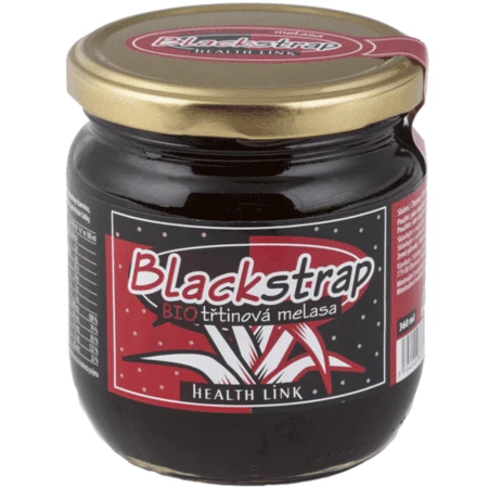 HEALTH LINK Trstinová melasa bio blackstrap 360 ml