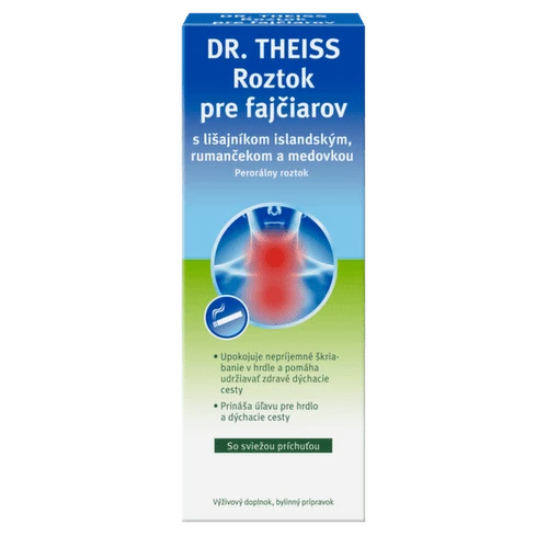 DR. THEISS Roztok pre fajčiarov 250 ml