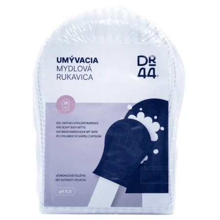 DR44 Umývacia mydlová rukavica 1 x 25 ks
