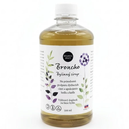 ALTA HERBA Broncho bylinný sirup 500 ml