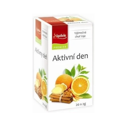 APOTHEKE Premier selection čaj aktívny deň 20 x 2g
