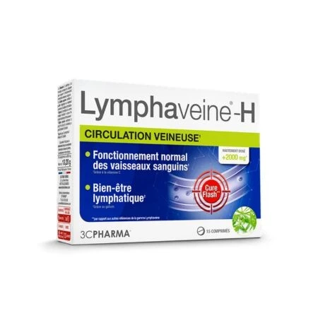 3CPHARMA LYMPHAVEINE-H 15 tbl