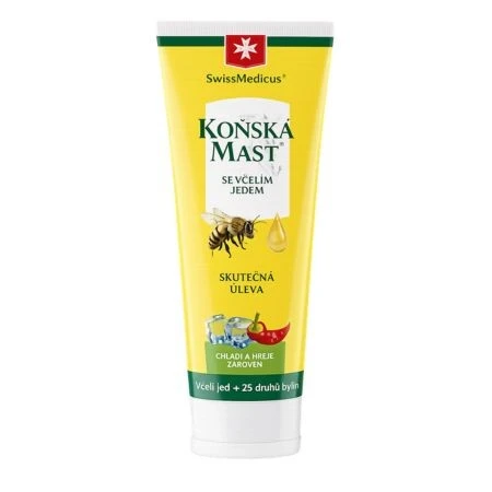Swissmedicus Konská masť so včelím jedom 75 ml