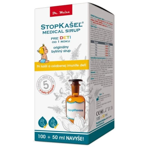 STOPKAŠEĽ Medical sirup od 1 roku 150 ml