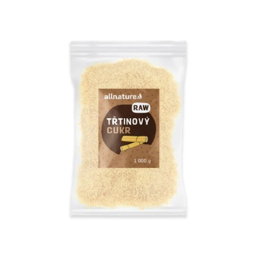 ALLNATURE Cukor trstinový raw 1000 g