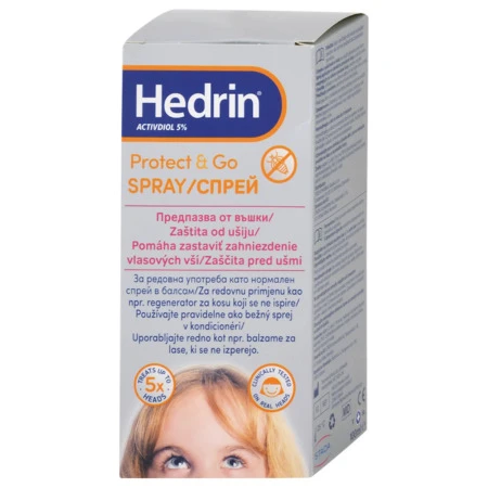 HEDRIN Protect & Go Spray ochrana proti všiam 100 ml