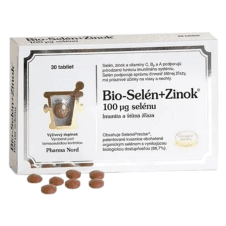 PHARMA NORD Bio selén + zinok 30 tabliet