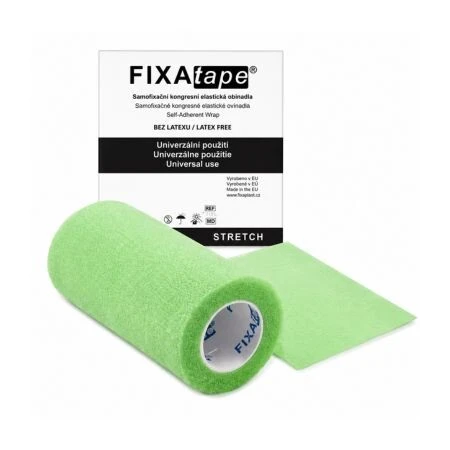 FIXAtape STRETCH Samofixačné elastické ovínadlo kompresné, zelená, 10x450cm 1 ks