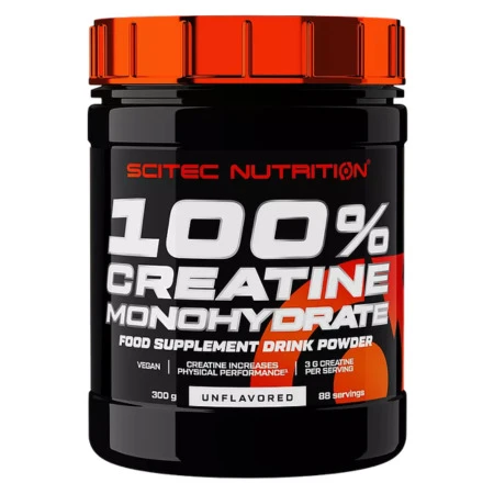 SCITEC NUTRITION 100% Creatine monohydrate prášok neochutený 300 g