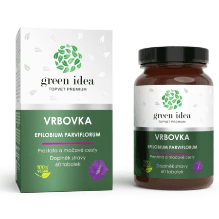 GREEN IDEA Vrbovka bylinný extrakt na prostatu a močové cesty 60 kapsúl