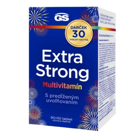 GS Extra strong multivitamín darček 120 tabliet