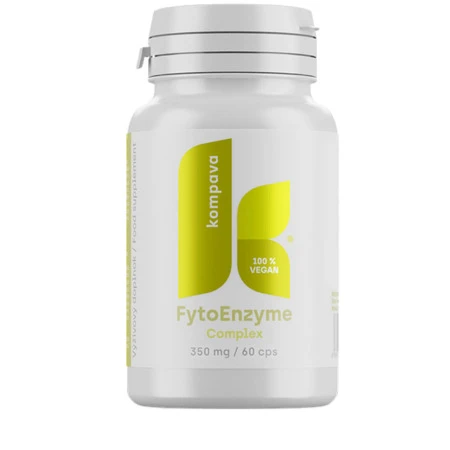 KOMPAVA FytoEnzyme complex 350 mg 60 kapsúl
