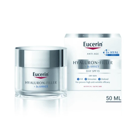 EUCERIN Hyaluron-filler denný krém proti vráskam suchá pleť 50 ml