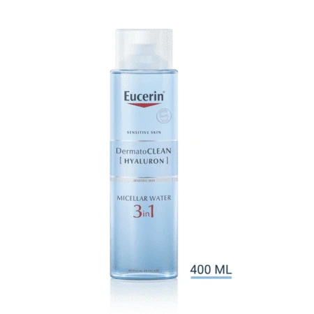 EUCERIN Dermatoclean Hyaluron micelárna voda 3v1 400 ml