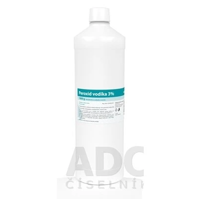 Peroxid vodíka 3 % sol 1000g