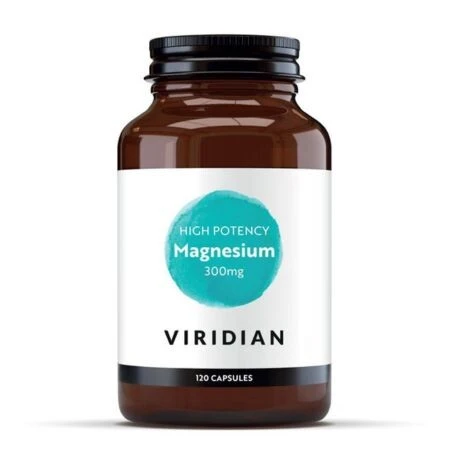 VIRIDIAN Magnesium horčík 300mg 120 kapsúl